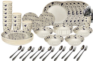 Nipponware 72-piece Fiesta Nordic Party Plate Sets (FN1225-72)