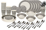 Nipponware 72-piece Fiesta Nordic Party Plate Sets (FN1224-72)