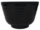 Nipponware 12-piece 4-inch 100% Melamine Bowl (002 Black MMB-4.5)