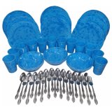 60-piece Party Set (Fiesta Marble)